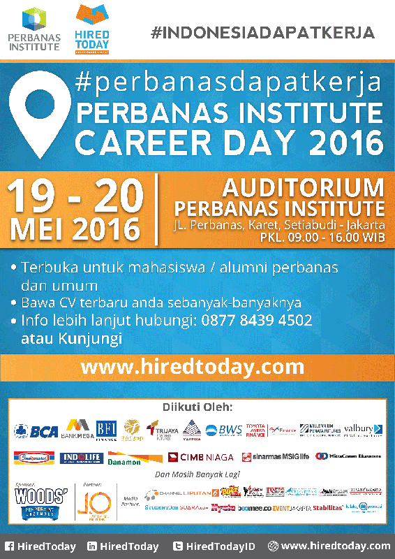 Perbanas Institute Career Expo 2016